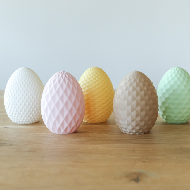 Osterei - mit Muster 5er Set