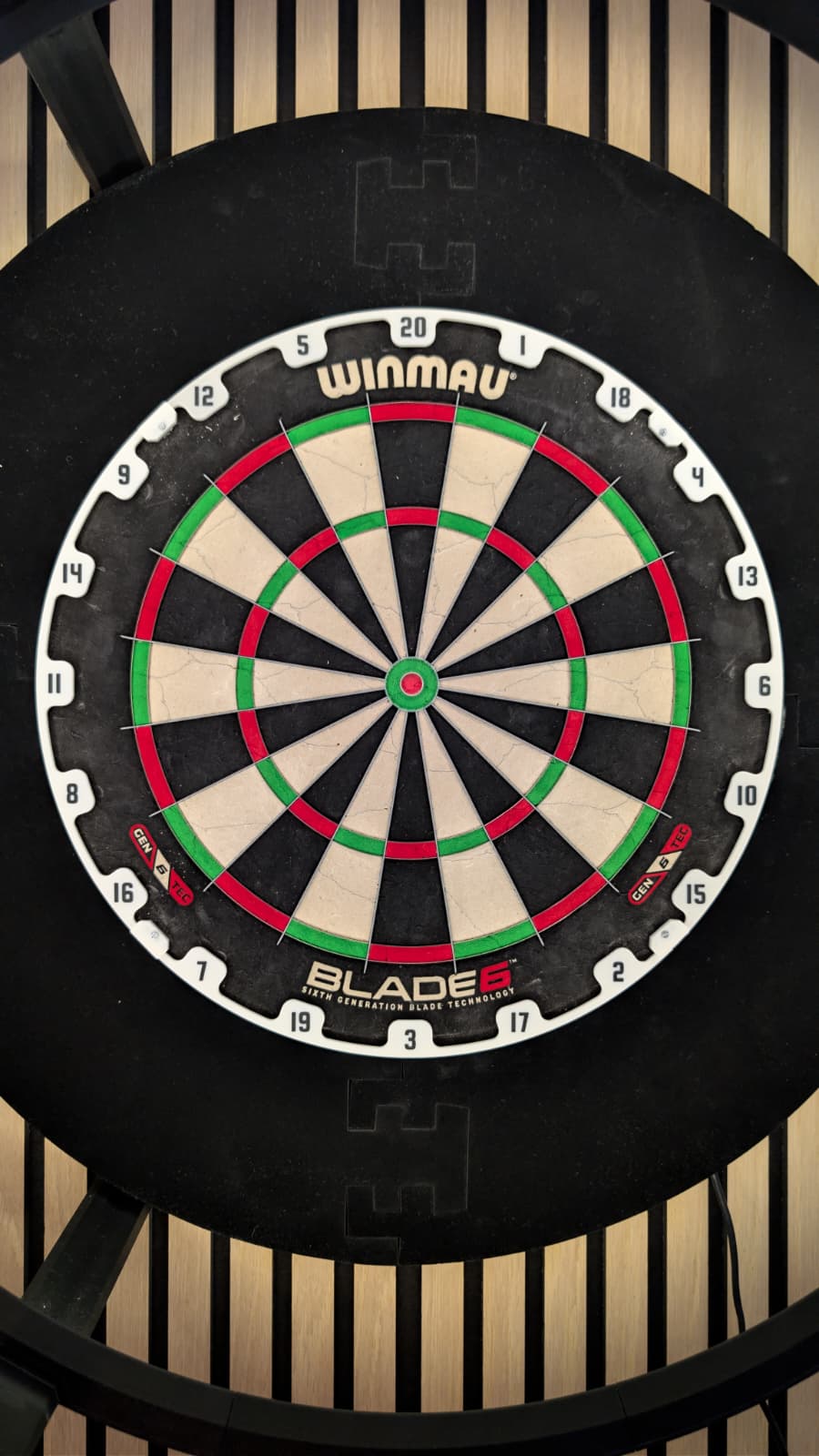 Dartboard Zahlenring V1